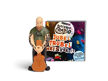 tonies audio figures for Toniebox, Rotz'n'Roll Radio – Jubel, Trubel, Hoiserkeit, children's songs for children from 4 years, playing time approx. 79 minutes on sale